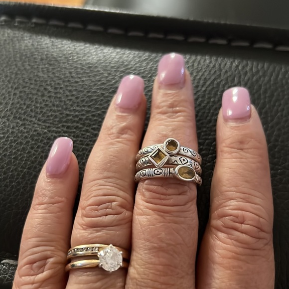 Brighton set rings size 8 - Picture 5 of 7